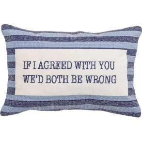 Bloomingville Elder Kissen 22x35 cm, Blau