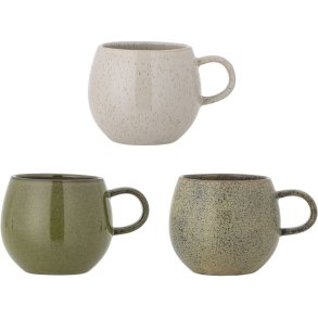 Bloomingville Addison Becher 3er Set 50 cl, Grn