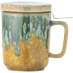 Creative Collection Yuma Becher mit Deckel und Tesi 25 cl, Grn