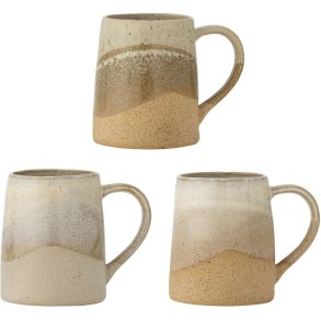 Creative Collection Soleia Becher 3er Set 39 cl, Braun