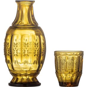 Creative Collection Theon Karaffe & Glas, Braun