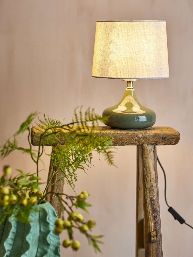 Creative Collection Loa Bordlampe H28 cm, Grøn