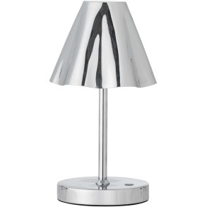 Bloomingville Lianna Trdls Bordlampe H28 cm, Krom