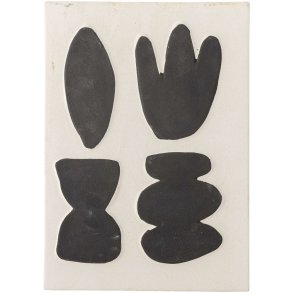 Bloomingville Lutton Wanddekoration 20x28,5 cm, Wei