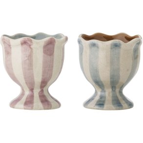 Bloomingville Willa Eierbecher 2er Set H5 cm, Rosa