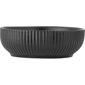 Bloomingville Neri Schssel 17 cm, Schwarzes Steingut