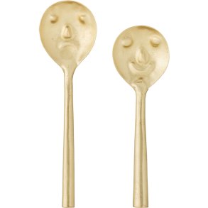 Bloomingville Izna Servierset 2er Set, Messing