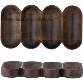 Bloomingville Maluna Serviertablett 33 cm, Braun