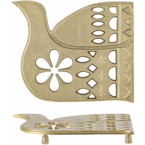 Bloomingville Lonela Untersetzer 20 cm, Gold