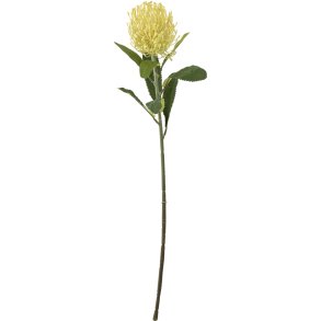 Bloomingville Needle Flower Knstlicher Stamm 61 cm, Gelb