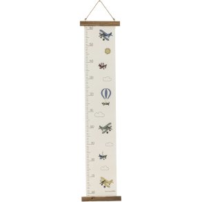 Bloomingville Mini Plane Højdemåler H114 cm, Blå