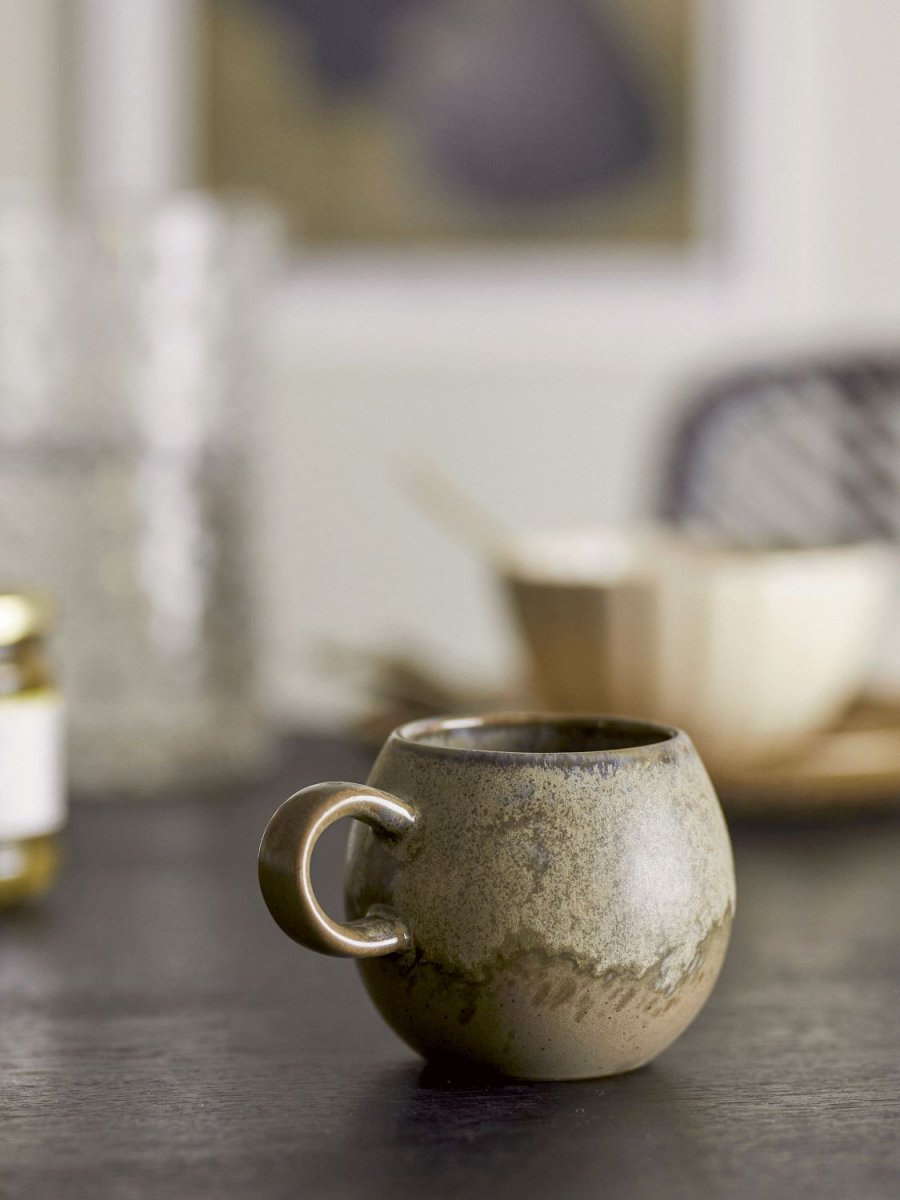 Bloomingville Paula Kop 27,5 cl, Brun/Grøn