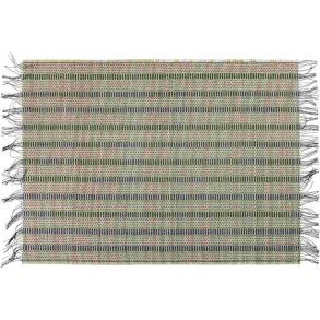 Bloomingville Mendo Das Tischset 4er Set 45x45 cm, Schwarz