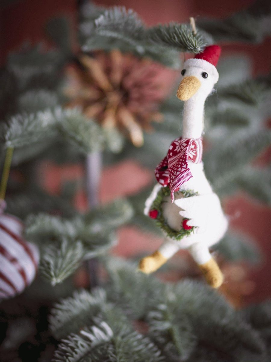 Bloomingville Arlo Ornament H22 cm, Wei