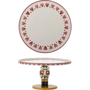 Bloomingville Jolly Taartschaal 20 cm, Rood