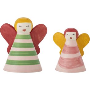 Bloomingville Caramella Decoratie H10 cm, Roze/Groen