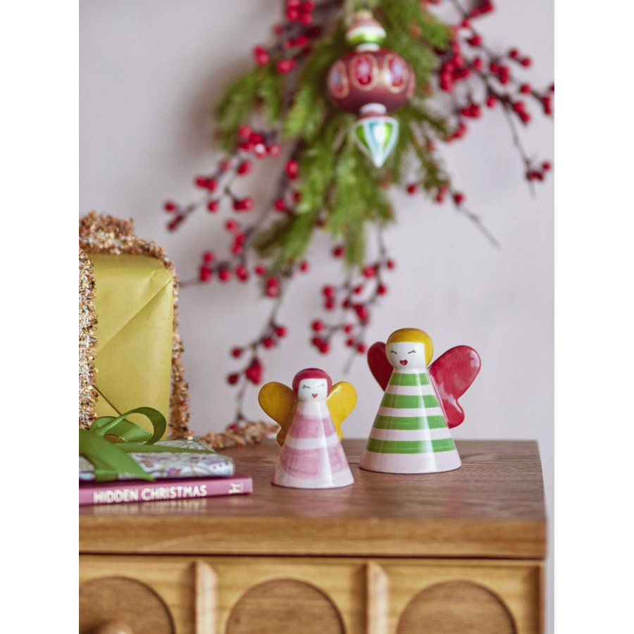 Bloomingville Caramella Dekoration H10 cm, Rosa/Grn