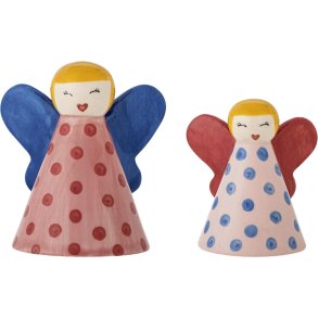 Bloomingville Caramella Decoratie H10 cm, Roze/Blauw