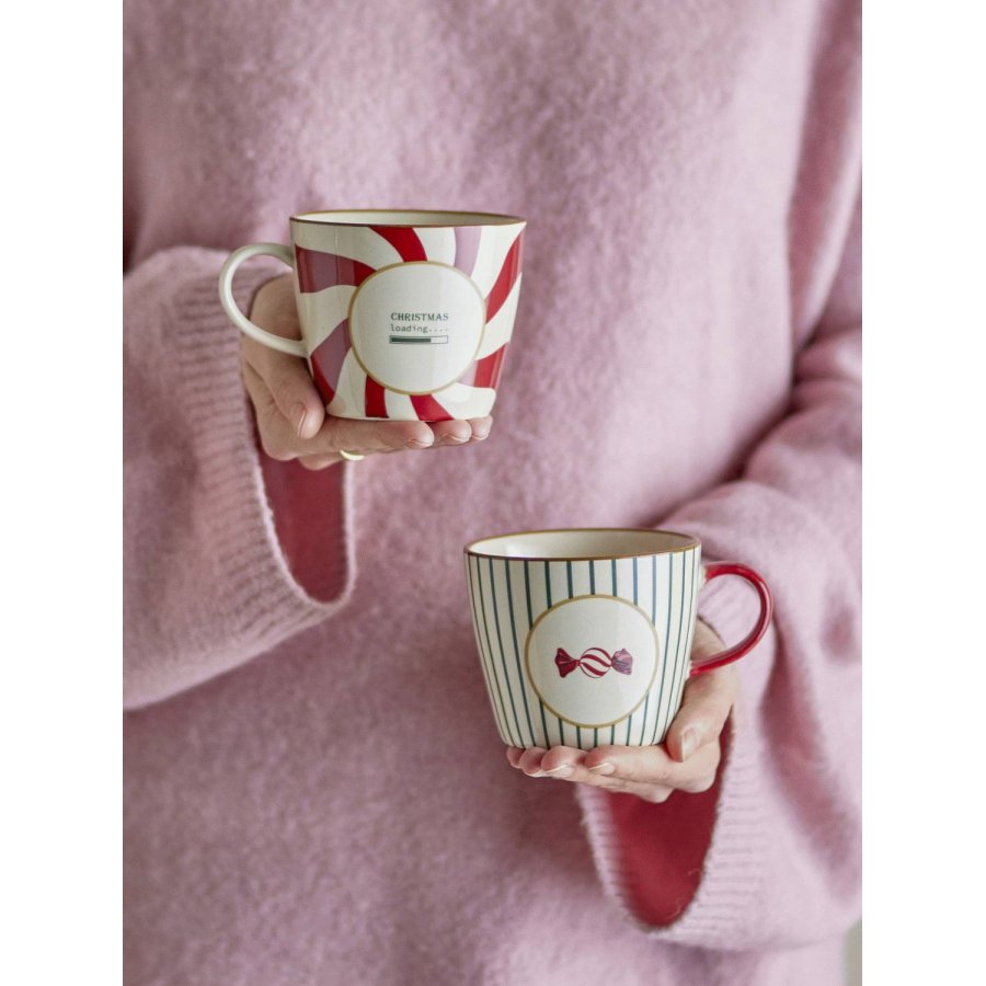 Bloomingville Yule Becher 2er Set 30 cl, Natur