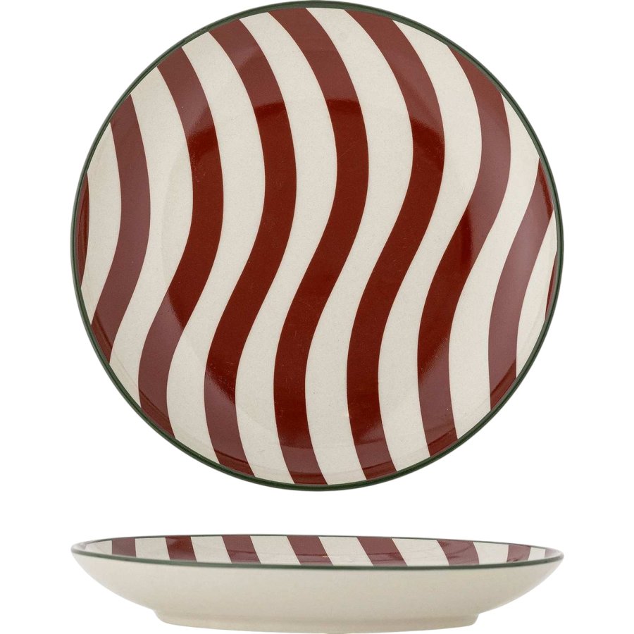 Bloomingville Jolly Teller 16 cm, Gestreift