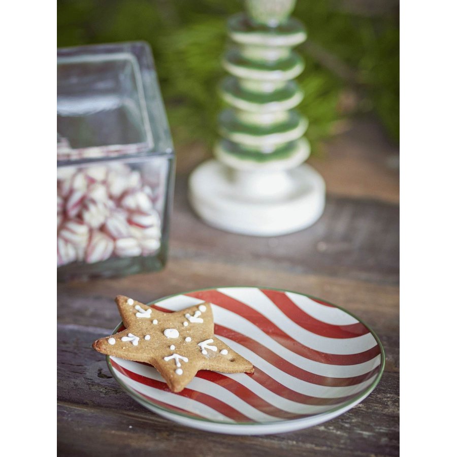 Bloomingville Jolly Teller 16 cm, Gestreift