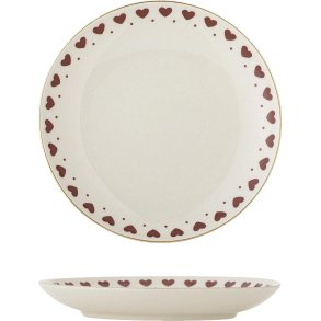 Bloomingville Jolly Bord 16 cm, Hartmotief