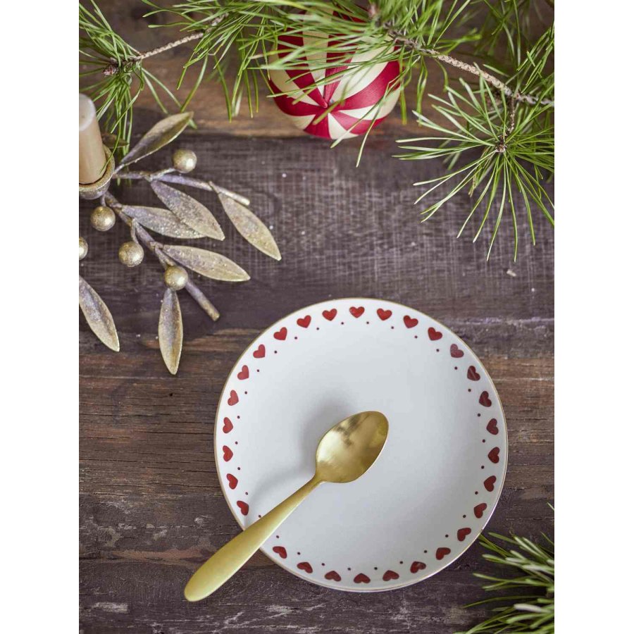 Bloomingville Jolly Teller 16 cm, Herzmotiv