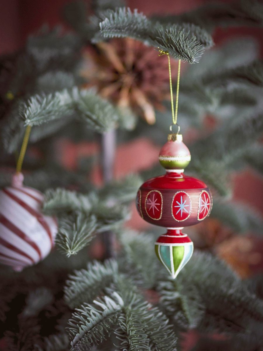 Bloomingville Kota Ornament H13 cm, Rot