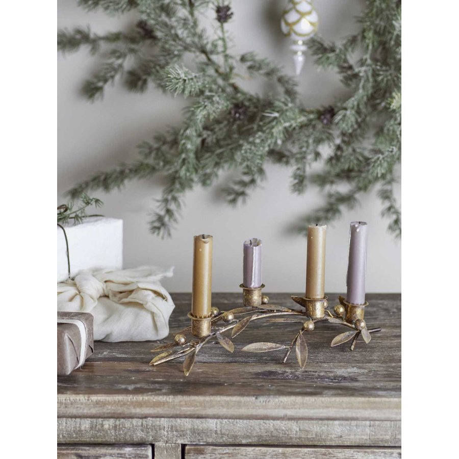 Bloomingville Mirabel Kerzenhalter H7,5 cm, Gold