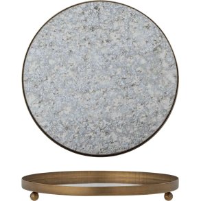 Bloomingville Glacier Schaal 35 cm, Goud