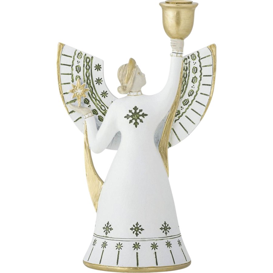 Bloomingville Evangeline Kerzenhalter H19 cm, Wei