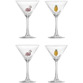 Bloomingville Misa Cocktailglas 4er Set 17 cl