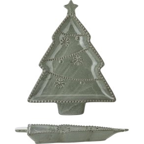 Bloomingville Alder Serveerbord 24 cm, Groen