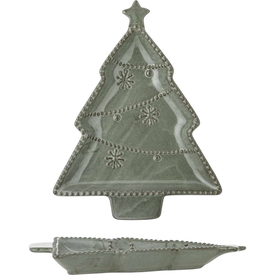 Bloomingville Alder Servierplatte 24 cm, Grn