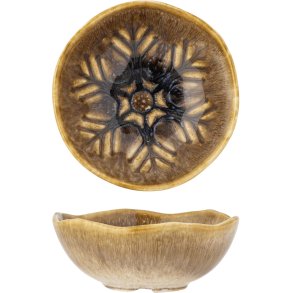 Bloomingville Acco Kom 12 cm, Bruin