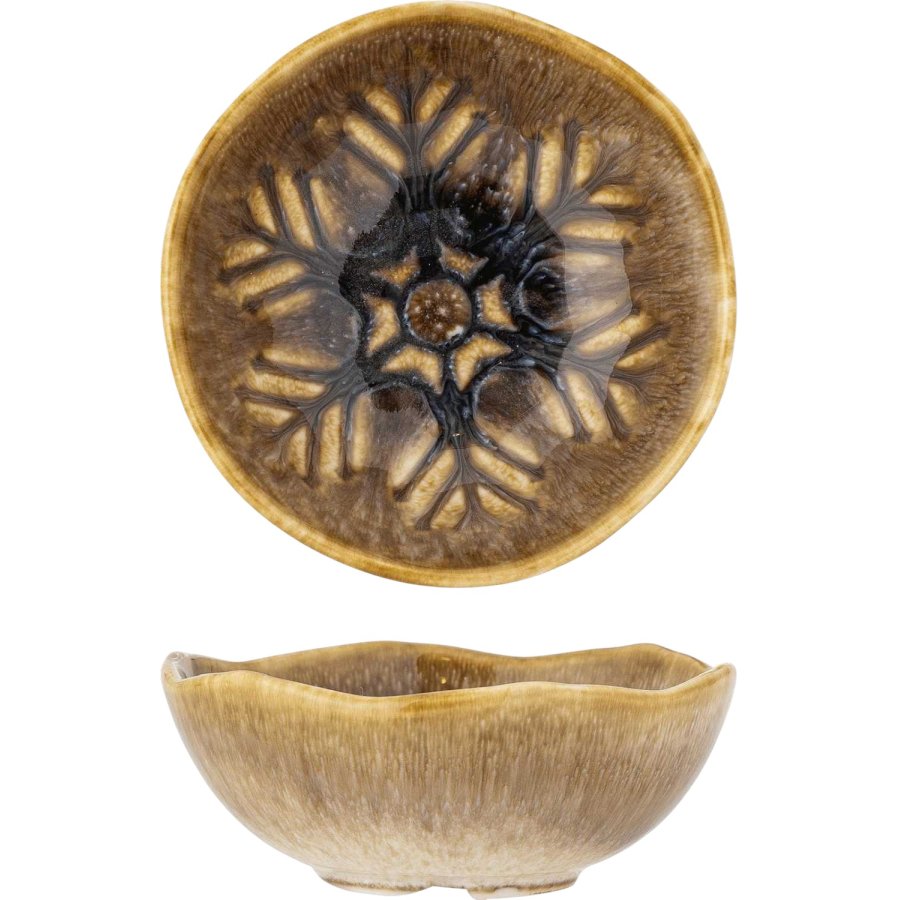 Bloomingville Acco Schale 12 cm, Braun