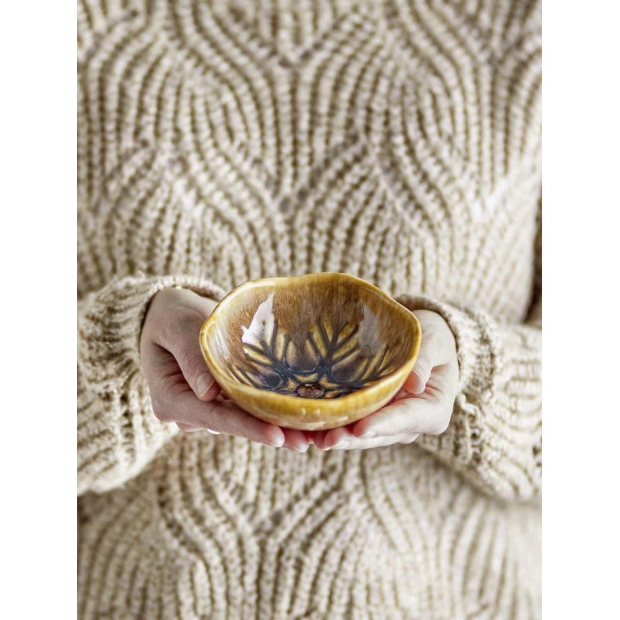 Bloomingville Acco Schale 12 cm, Braun