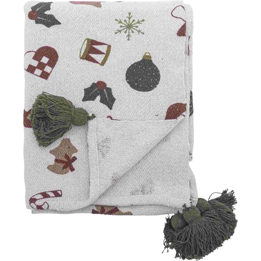 Bloomingville Yule Decke 130x160 cm, Natur