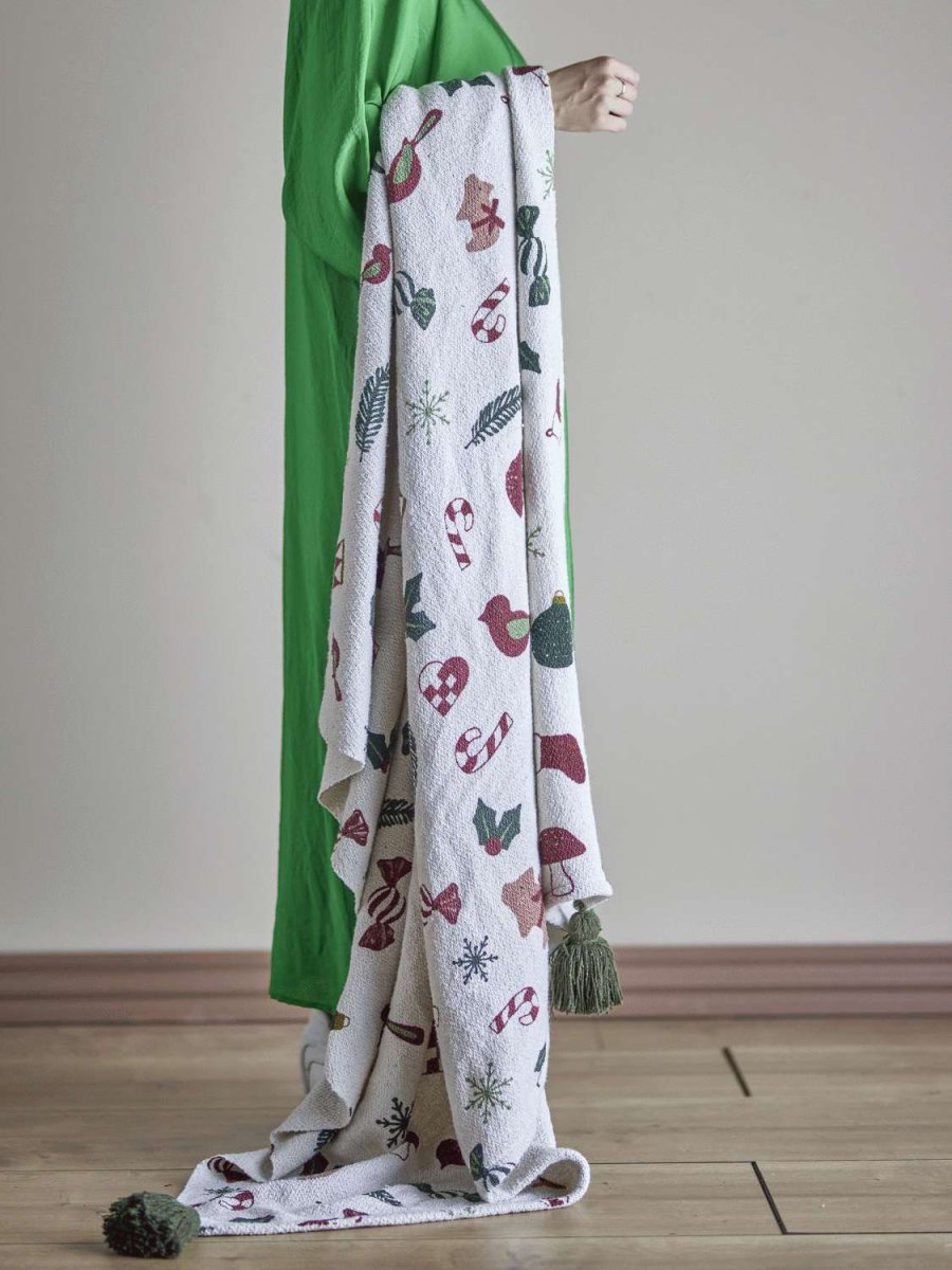 Bloomingville Yule Decke 130x160 cm, Natur