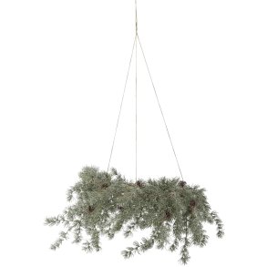 Bloomingville Cedar Krans 70 cm, Groen
