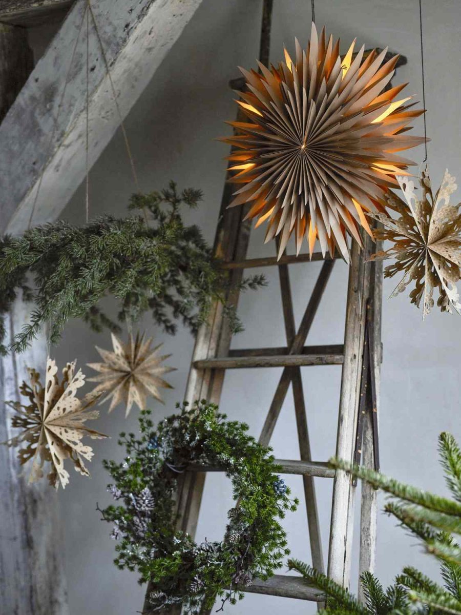 Bloomingville Cedar Kranz 70 cm, Grün