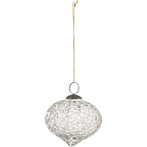 Bloomingville Nadine Ornament 7,5 cm, Wit