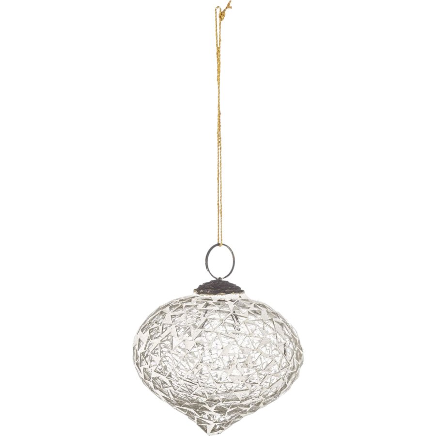 Bloomingville Nadine Ornament 7,5 cm, Wei