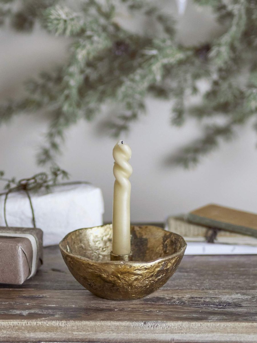 Bloomingville Nataline Kerzenhalter H6 cm, Gold