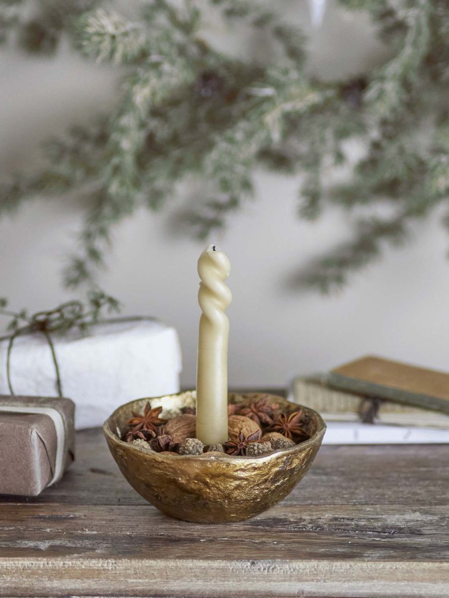 Bloomingville Nataline Kerzenhalter H6 cm, Gold