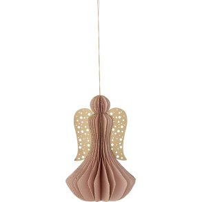 Bloomingville Ingi Ornament H13 cm, Rosa