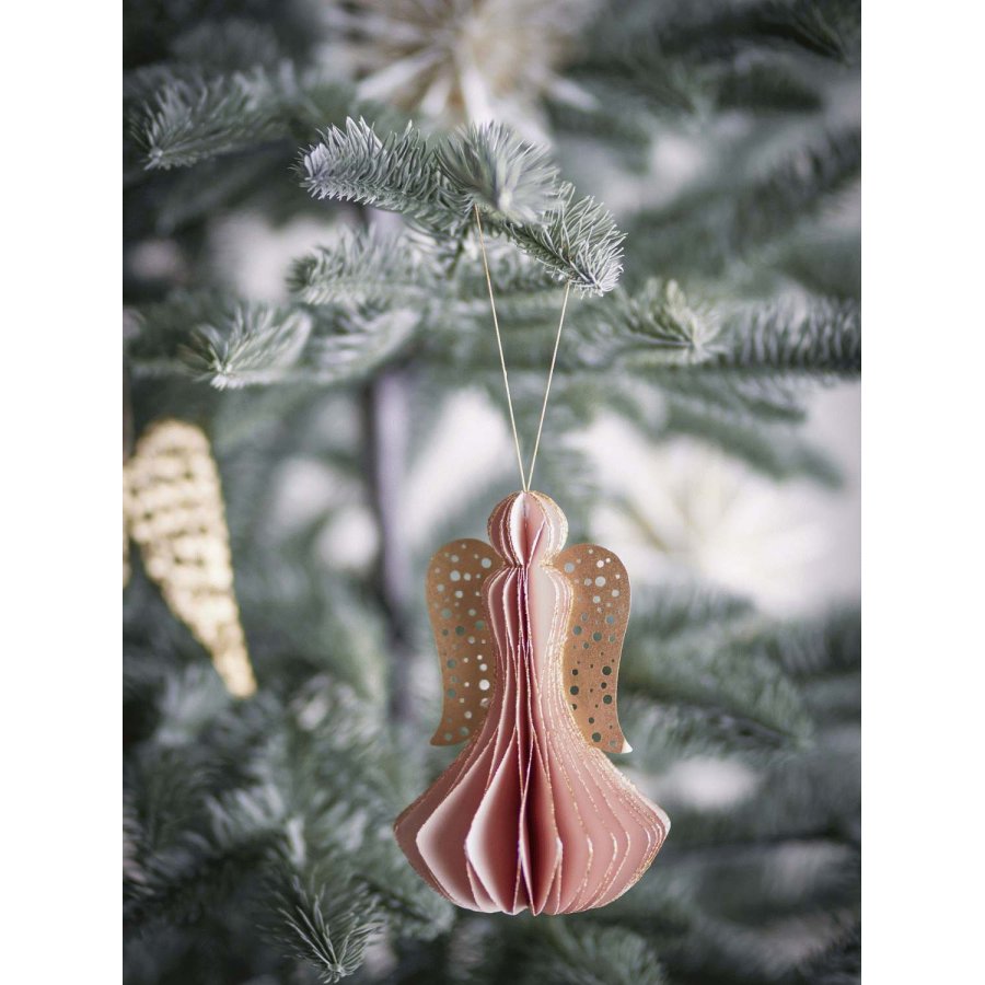 Bloomingville Ingi Ornament H13 cm, Rosa