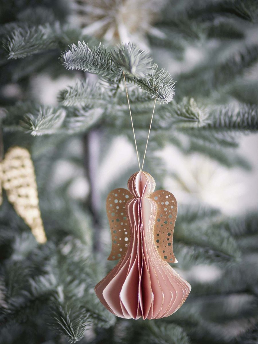 Bloomingville Ingi Ornament H13 cm, Rosa