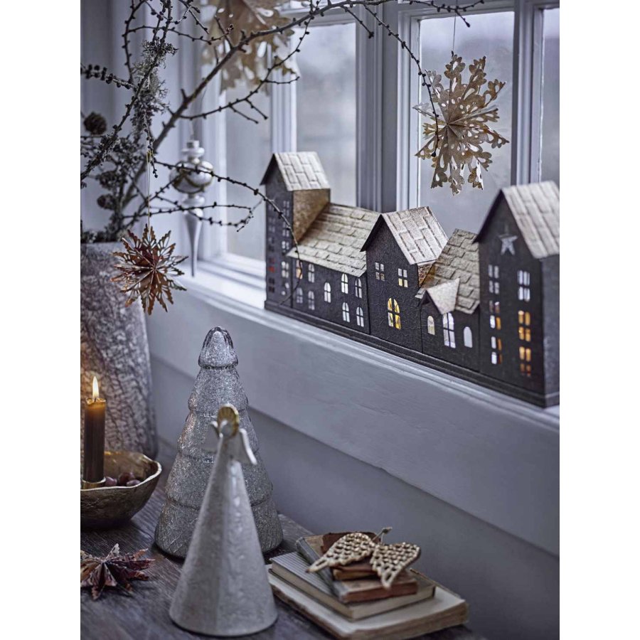 Bloomingville Emilius Dekoration H23,5 cm, Silber