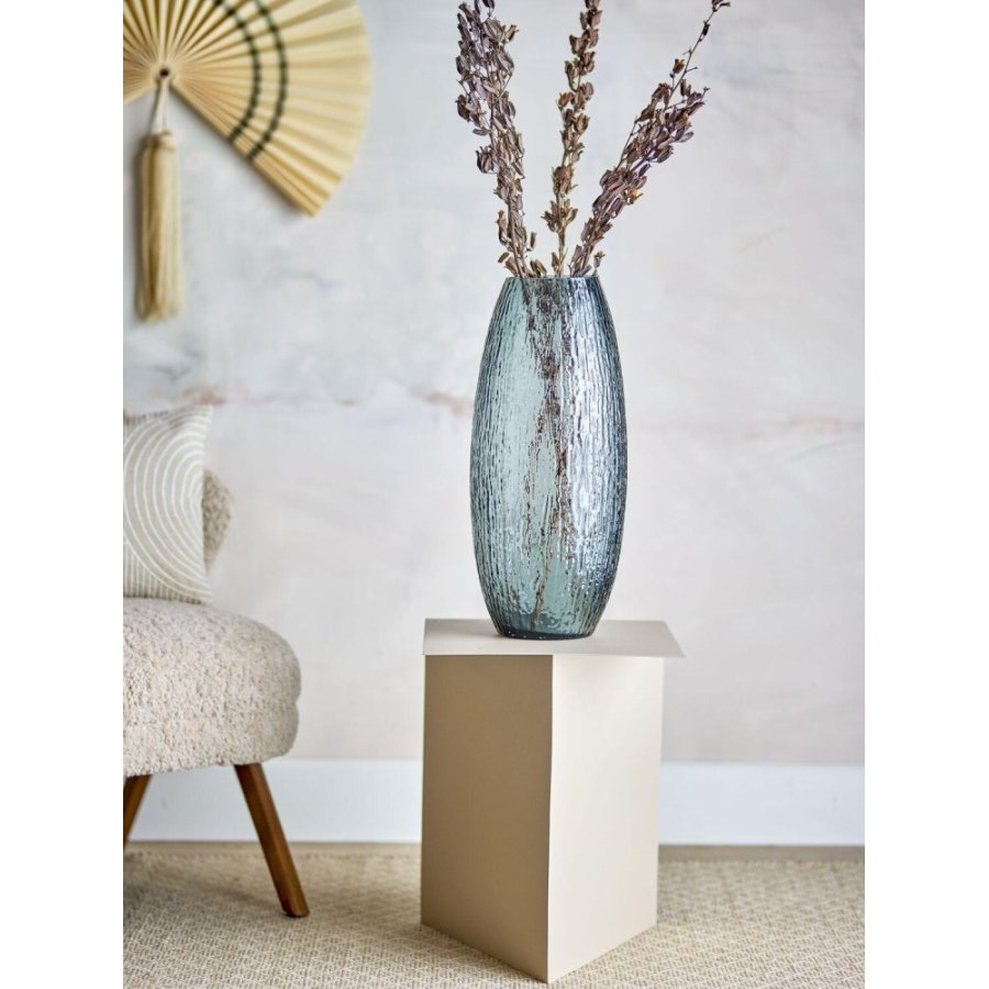 Bloomingville Brock Vase H50 cm, Grau